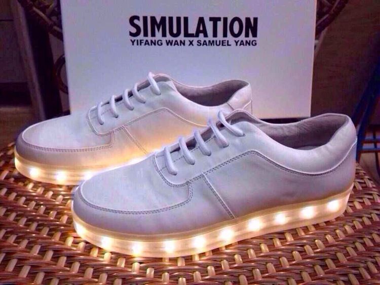 shoes with lights on the bottom