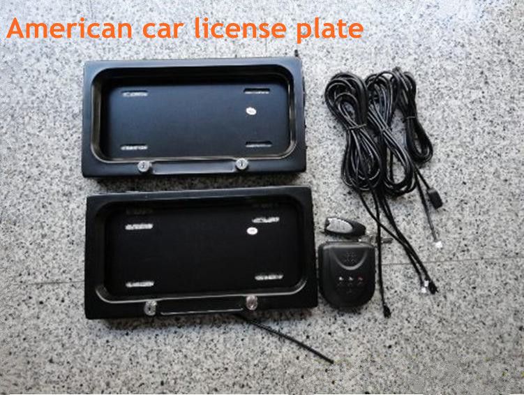 CURTAIN COVER LICENSE PLATE HIDE KIT USA LICENSE PLATES ONLY License