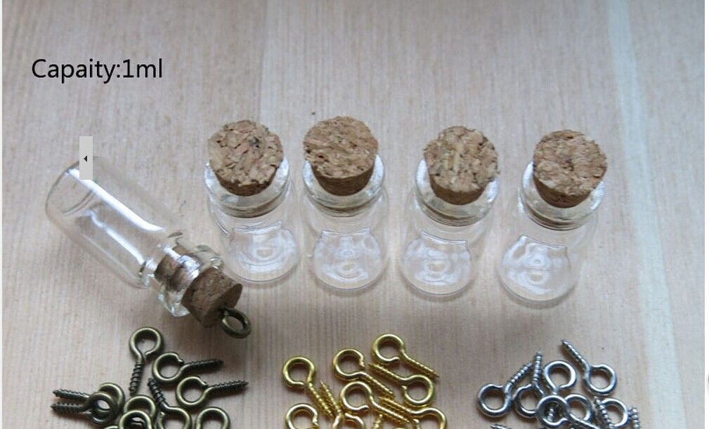 Online Cheap 501ml Mini Charm Glass Bottle Pendant,Small Glass Bottle
