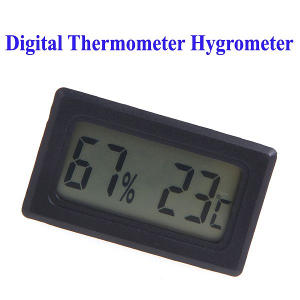 Mini Digital LCD Thermometer Hygrometer Humidity Temperature Meter