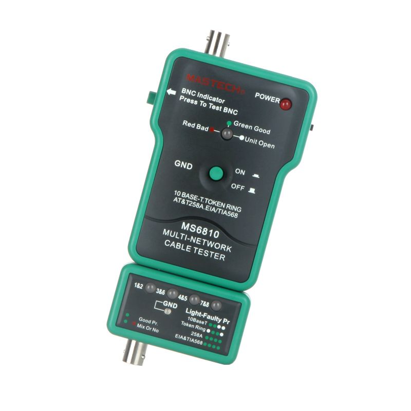 Multi Network Cable Tester Meter Rj45 Bnc Tests For Coaxial Cable