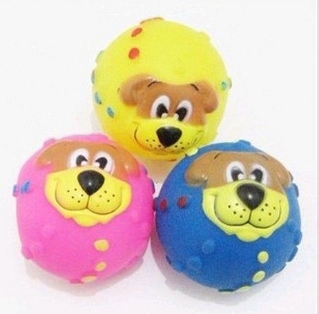 G TOY Rubber BALLS RUN FETCH THROW P
