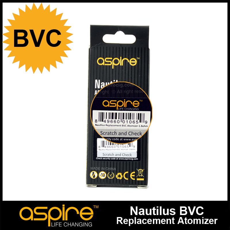 100% Original Aspire Nautilus BVC Coil 0.7/1.6/1.8 Ohm Bottom Vertical Coils for Nautilus Mini 2 BVC Atomizers
100% Original Aspire Nautilus BVC Coil 0.7/1.6/1.8 Ohm Bottom Vertical Coils for Nautilus Mini 2 BVC Atomizers
