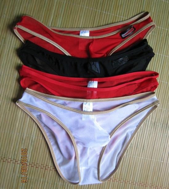 Online Cheap Super Thin Mens Male Sexy Fishing Net Underwear Briefs