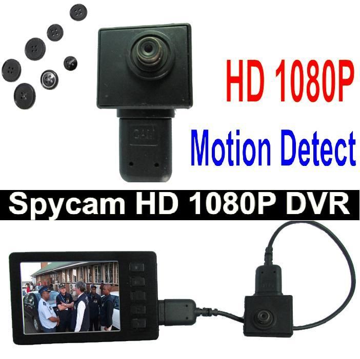 32gb Hd 1080p Hidden Dvr Spy Button Cameras Motion Detect Audio Control