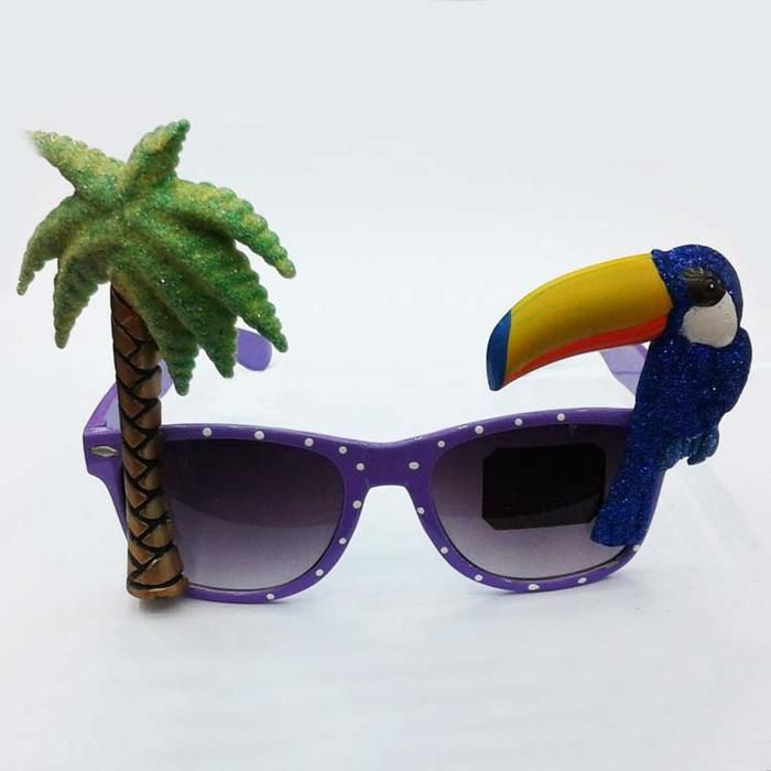 Manufacturers Selling Party Funny Glasses ,Coconut Trees Sunglasses