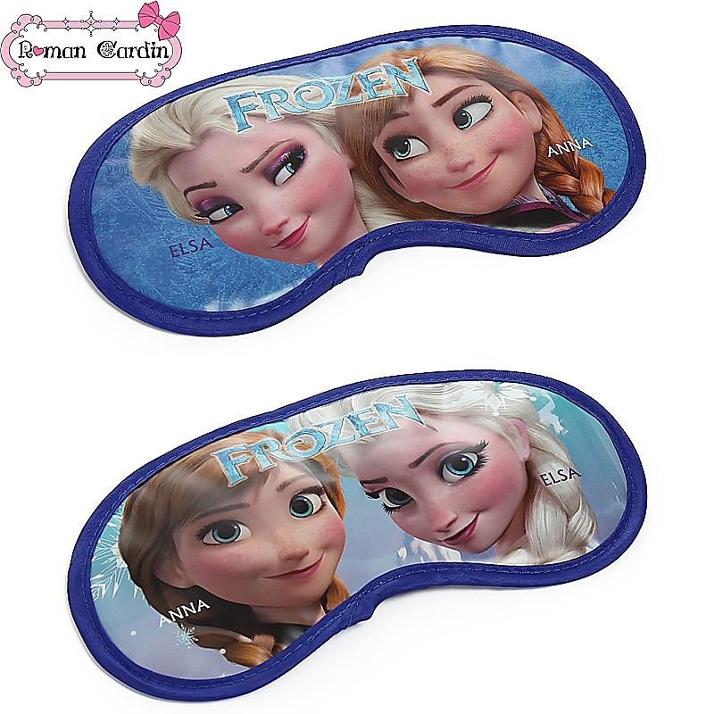 Hot Helling Frozen Elsa Anna Kids Sleep Eye Mask Snwo Queen Princess Children Vision Care Eye