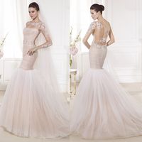 naked wedding dresses