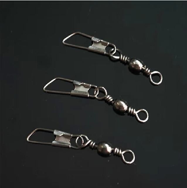 200PCS/1Lot 6# 8# 10# Swivel connector High strength stainless steel fishing gear connector rolling swivel fishing gear High quality!
200PCS/1Lot 6# 8# 10# Swivel connector High strength stainless steel fishing gear connector rolling swivel fishing gear High quality!