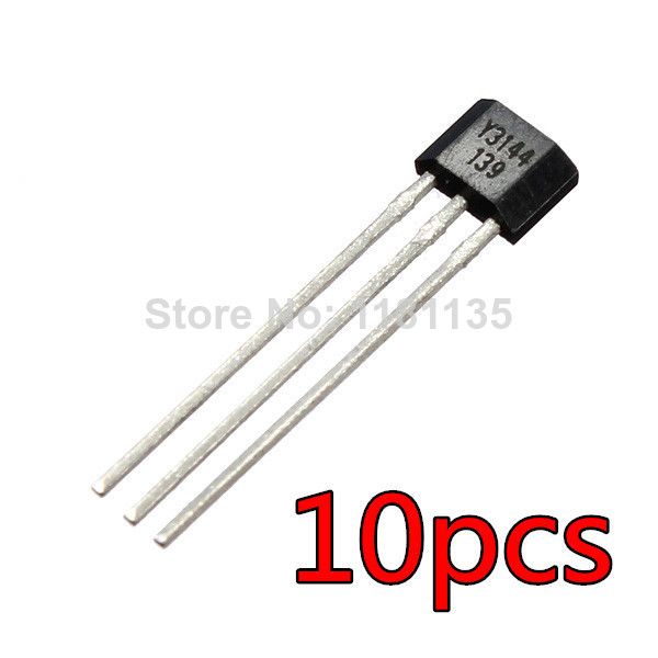 A3144 A3144E Hall Effect Sensor Element OH3144E TO-92UA Brushless ...