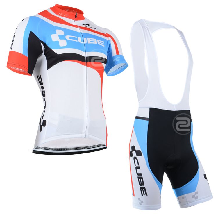 Wholesale 2014 CUBE Roupa Ciclismo Team Cycling Jerseys Quick Dry Bike Wear cycling jersey Short sleeve cycling tights + bib shorts, Black;red
Wholesale 2014 CUBE Roupa Ciclismo Team Cycling Jerseys Quick Dry Bike Wear cycling jersey Short sleeve cycling tights + bib shorts, Black;red