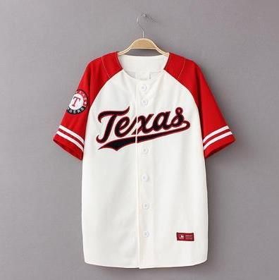New Women LOOSE baseball uniform Cardigan t-shirts with short sleeves baseball jacket Adults Embroidery letters Tops, Black
New Women LOOSE baseball uniform Cardigan t-shirts with short sleeves baseball jacket Adults Embroidery letters Tops, Black