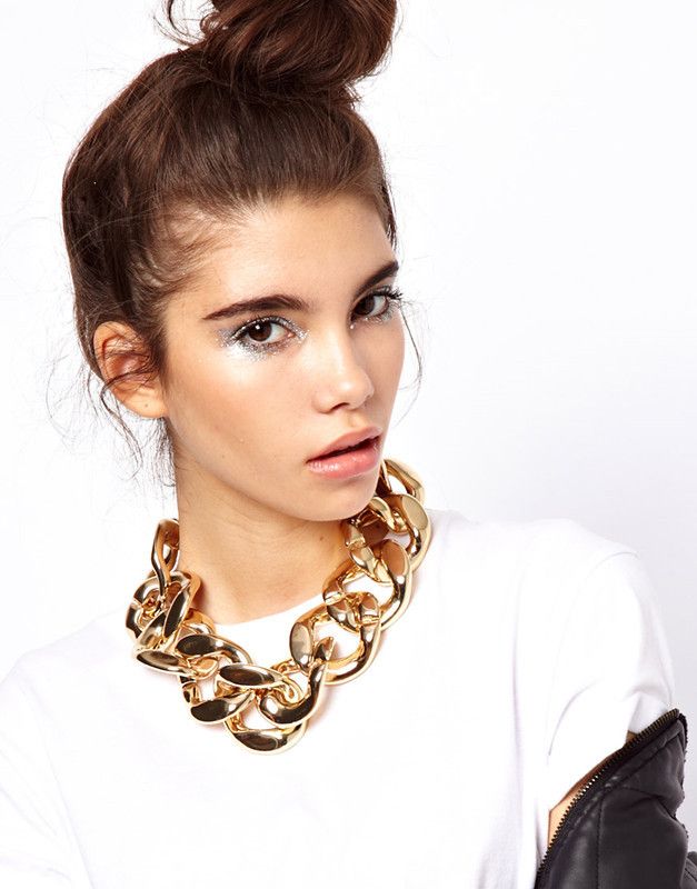 2014 Most Popular Chunky Gold Necklace Women's Necklaces Pendant