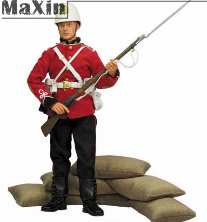 16 Did Soldier Model Action Figure Toys British Empire 24th Regiment