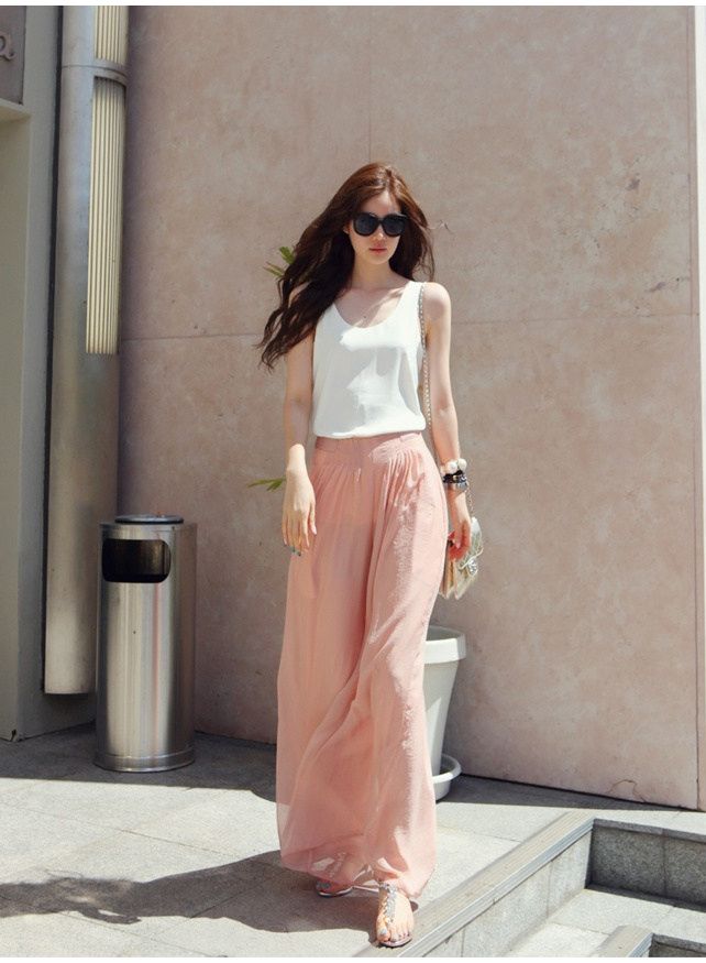 long flowing pants