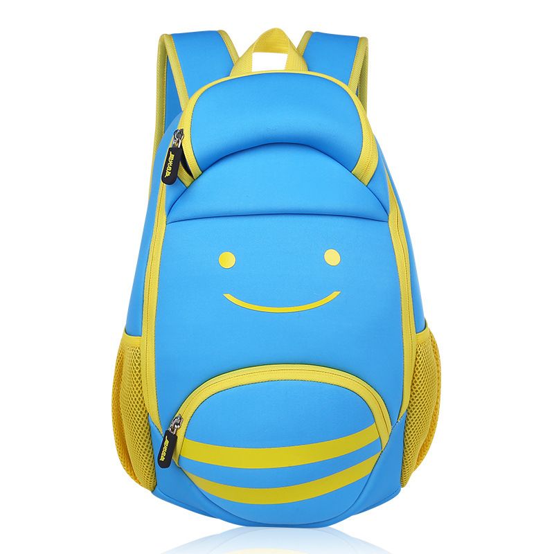 :00 Cartoon Smiley Faces Child Schoolbag Sc