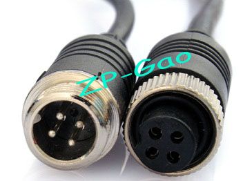 2x 4Pin 18 LED IR Car Reversing Camera Free 15m Cable + 9" LCD Monitor for Bus Truck Fast shipping