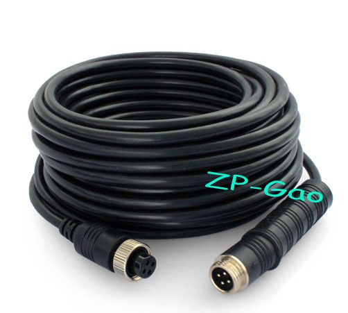 9" Car LCD Monitor for Bus Truck Motorhome + 4Pin 18 LED IR Reversing Camera waterproof & 15M Cable Free Shipping