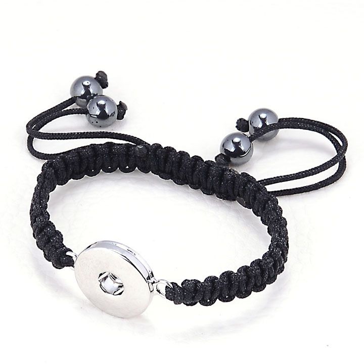 DIY charm bracelets braided bracelets with 1 round snap button charm bracelets( insert jewelpop not including ), Golden;silver
DIY charm bracelets braided bracelets with 1 round snap button charm bracelets( insert jewelpop not including ), Golden;silver