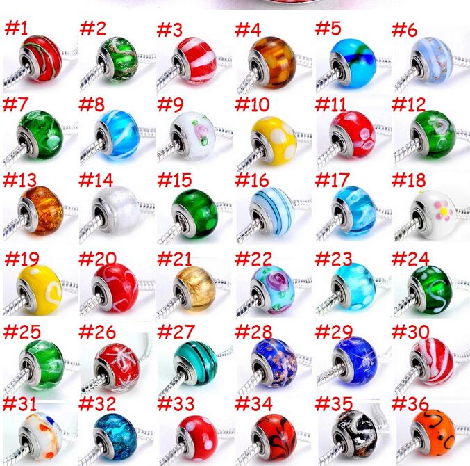 9*14mm 5mm Hole Size DIY Beads mix style Lampwork Glass European Beads Fit Charm Hand chain FX1
9*14mm 5mm Hole Size DIY Beads mix style Lampwork Glass European Beads Fit Charm Hand chain FX1