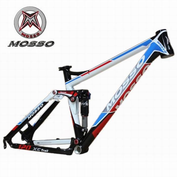 Mosso 665xc Full Suspension Bicycle Frame 7005 Aluminum Alloy 26 Frame
