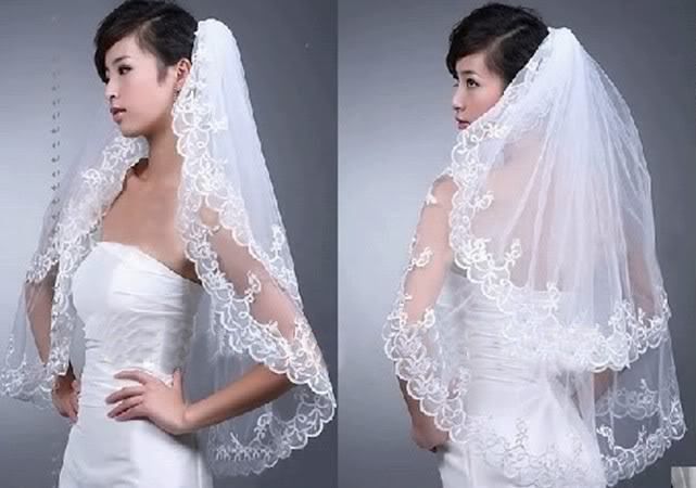 2019 New Style In Stock Elegant Two Layers Short Lace Wedding Veils Tulle White Ivory Free Shipping
2019 New Style In Stock Elegant Two Layers Short Lace Wedding Veils Tulle White Ivory Free Shipping