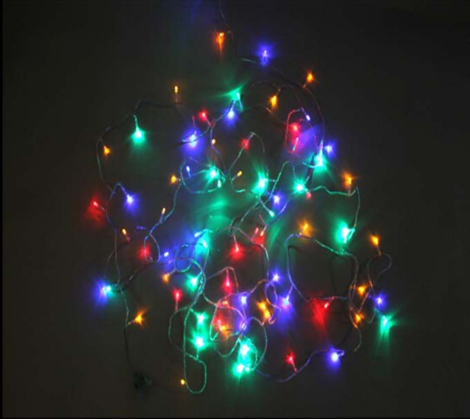 New Led Little Light Strings Flashing Light Outdoor Waterproof Holiday Decoration Light ...