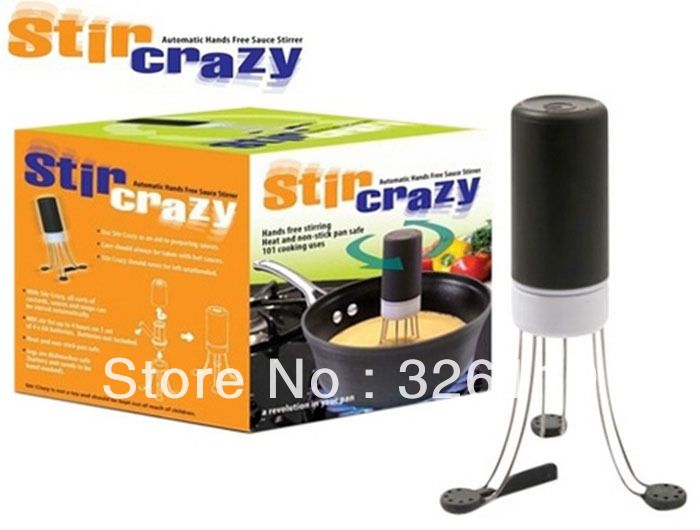 Wholesale-OP-Automatic Hands Free Sauce Stirrer Stir Crazy 3 Speeds Wholesale-OP-Automatic Hands Free Sauce Stirrer Stir Crazy 3 Speeds