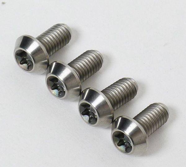 Titanium bolts M5x10mm Water Bottle Cage screws 4pcs
Titanium bolts M5x10mm Water Bottle Cage screws 4pcs
