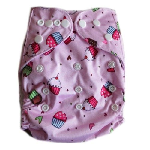 2016 New Arrival 5pcs Pack Pocket Washable Reusable Cloth Diaper nappies with Micofiber or Bamboo Inserts (Girl Boy Color)