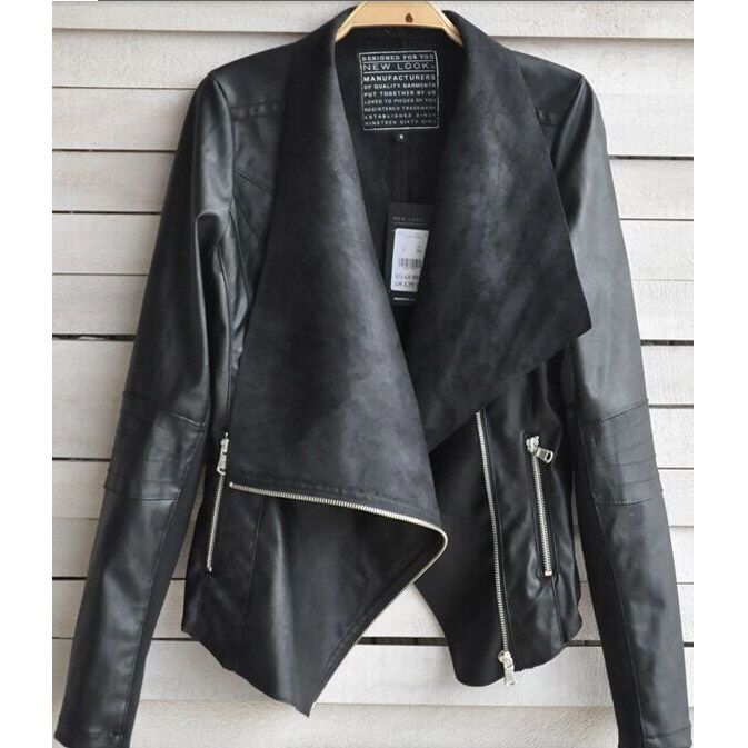 Autumn Winter Fashion Women Coat Jackets 2015 Punk Street Style ... Autumn Winter Fashion Women Coat Jackets 2015 Punk Street Style ...