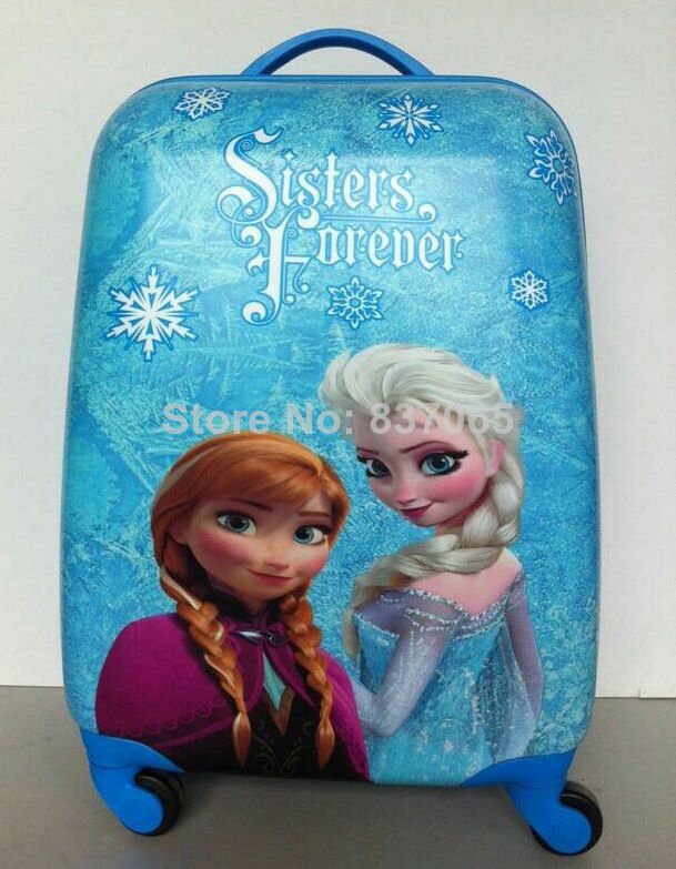 Frozen Luggage Children Trolley Suitcase 16 Inch Frozen Rolling Luggage