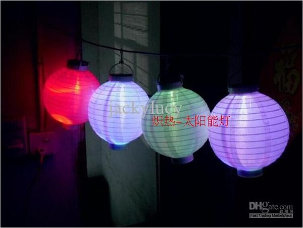 Nuovo 10 pollici solare lampada ip65 impermeabile led cinese ... Decorazione Solari Lampade