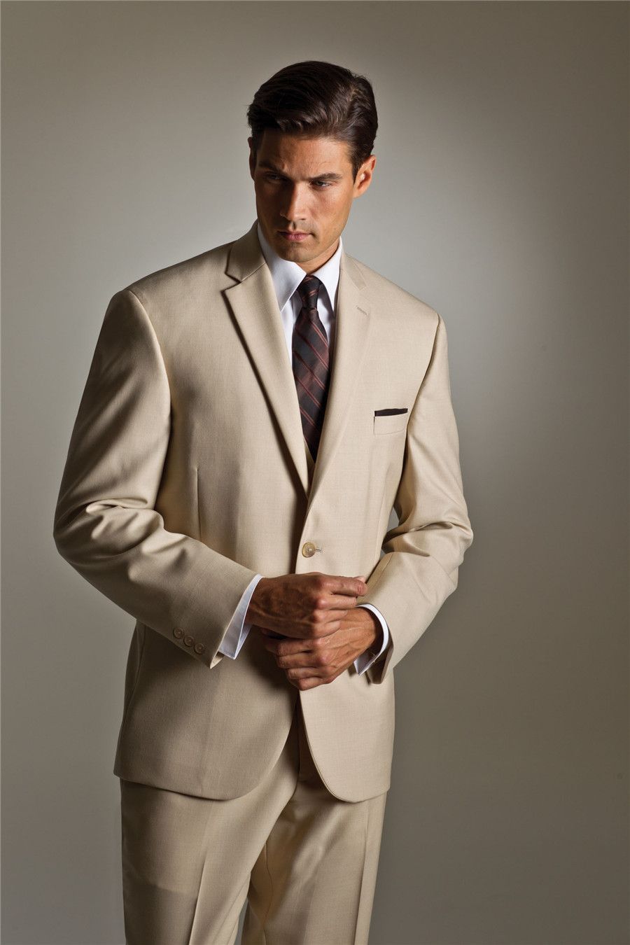 Best sellers for Beige Men S Suit Wedding This beige suit screams summer due to its light color and lightweight material. Manuel Ritz Super slim fit stretch suit, $, kcyoo6565.gq 4. We go mad for plaid, and this sophisticated trim fit plaid suit is fit for any spring wedding.