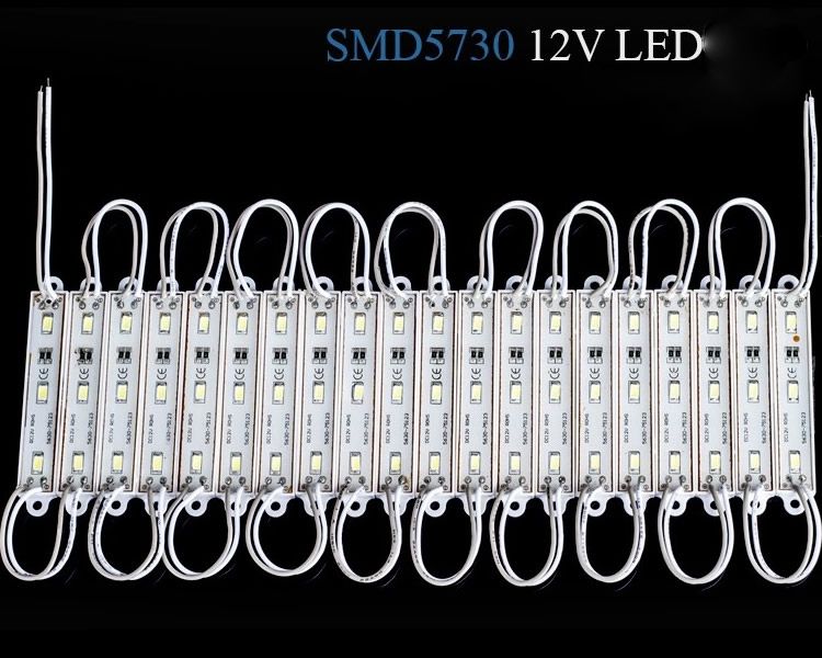 X1000 backlight Led Module For Billboard LED sign modules lamp light 5630 5730 SMD 3 LEDs Warm White/White Waterproof DC 12V By DHL
X1000 backlight Led Module For Billboard LED sign modules lamp light 5630 5730 SMD 3 LEDs Warm White/White Waterproof DC 12V By DHL