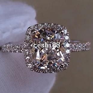2014 Hot Sale Promotion!2 sterling silver jewelry Cushion diamond ring artificial diamond ring female NSCD wedding ring
2014 Hot Sale Promotion!2 sterling silver jewelry Cushion diamond ring artificial diamond ring female NSCD wedding ring