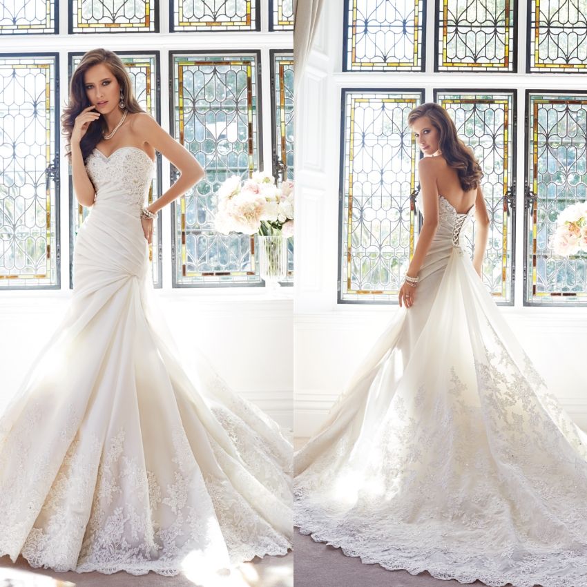 exquisite wedding dress