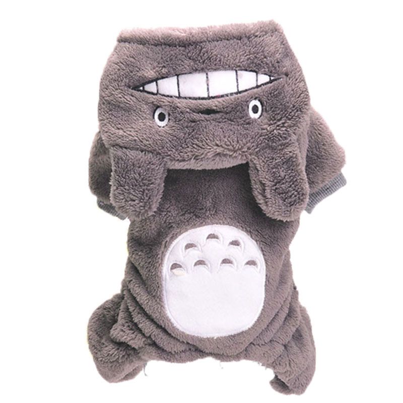Cute Dog Clothes Chinchilla Galesaur Totoro Design Pet Clothing Jumpsuit Puppy Overall Apparel Cat Kitten Costume From Pleansantpet, $7.54 | Dhgate.Com