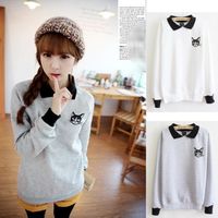 Men Pullover Cotton,Polyester 2014 korean style sweatshirts high quality pullovers fleece inside mix color