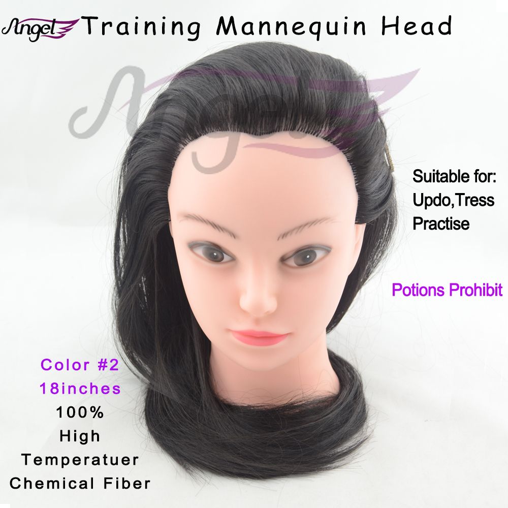 Professional Mannequin Dummy Head for Hairdressers Haircut Training Use