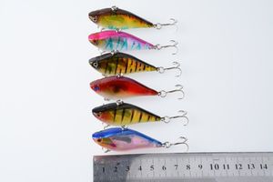 YENI BAIT 6 CM 13.1G 8 # kancalar balıkçılık cazibesi lazer Oyunu Vibe lure el plastik balıkçılık cazibesi Titreşim yüzme balıkçılık yem # VI017