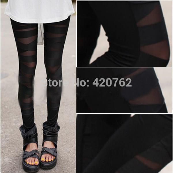 2014 New Summer Women New Fashion Ripped Cut-out Hole Bandage Sexy Leggings Pants & Capris Black
2014 New Summer Women New Fashion Ripped Cut-out Hole Bandage Sexy Leggings Pants & Capris Black