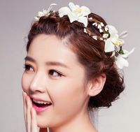 Affordable bridal hair wreaths