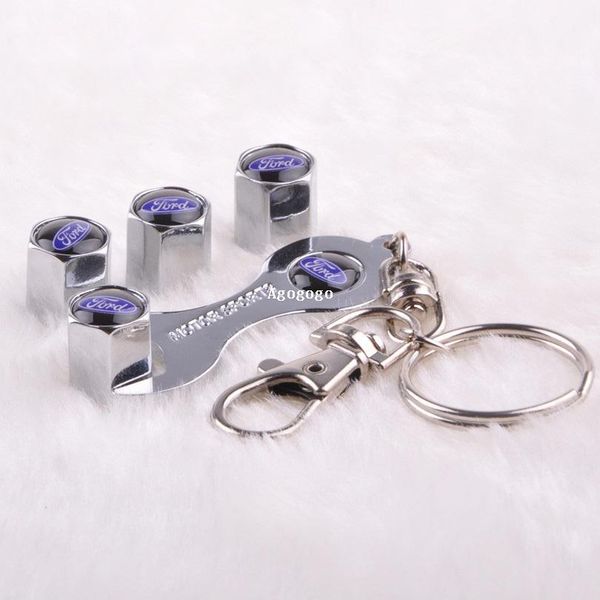 Free shipping Car Wheel Tire Valve Caps with Mini Wrench & Keychain for Ford (4-Piece/Pack)
Free shipping Car Wheel Tire Valve Caps with Mini Wrench & Keychain for Ford (4-Piece/Pack)