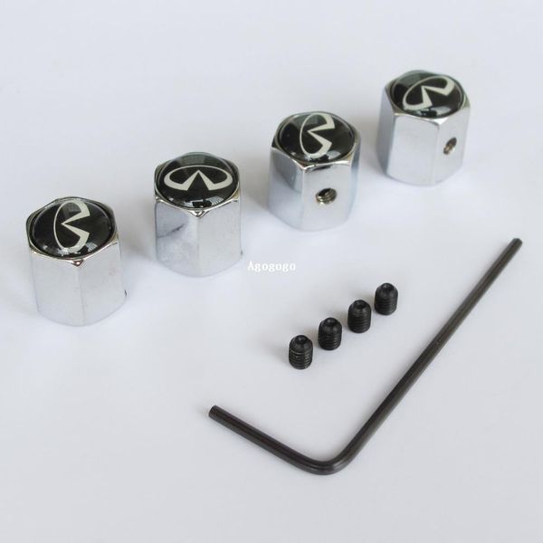 ANTITHEFT LOCK Wheel Tire Tyre Valve Stem Cap Cover INFINITI EX FX G JX M 25 35 37 Q50 QX 50 60 70 80
ANTITHEFT LOCK Wheel Tire Tyre Valve Stem Cap Cover INFINITI EX FX G JX M 25 35 37 Q50 QX 50 60 70 80