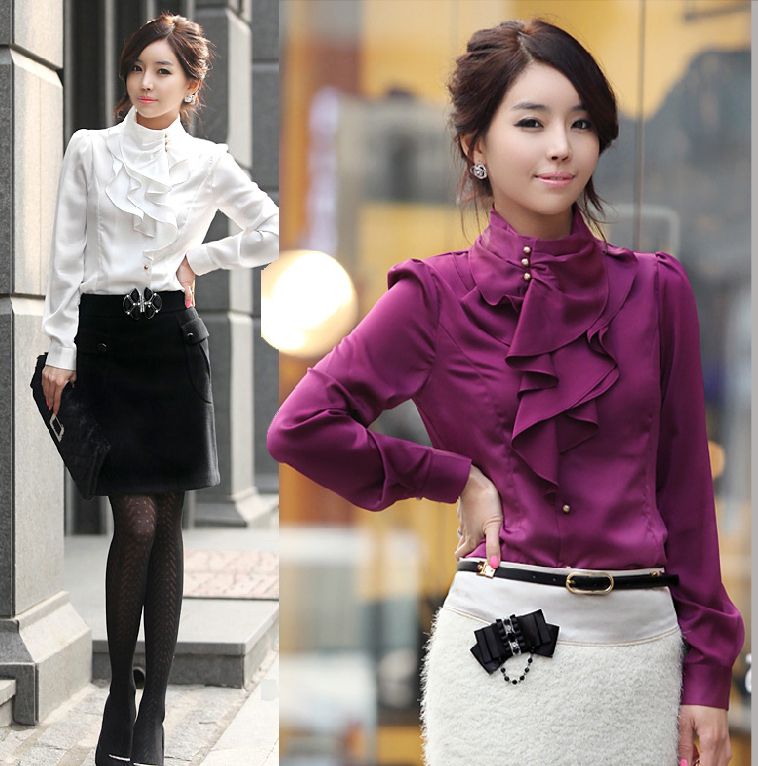 Модные Шелковые Блузки