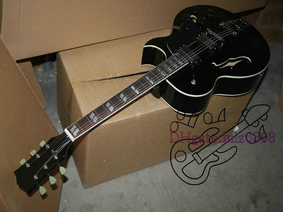 Black Classic Jazz Guitar 175 Best High Quality Wholesale Best High