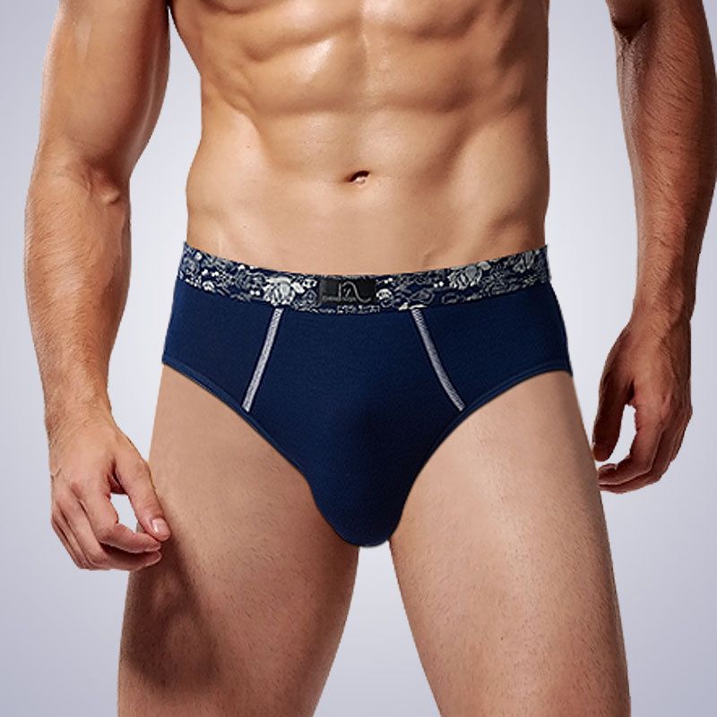 Men's Underwear Breathable Brief Mens Underpants Modal Material U
