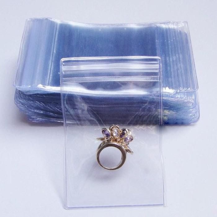 2017 25 Silk Pvc Soft Ziplock Jewelry Bags Pouches Jewelry Holder