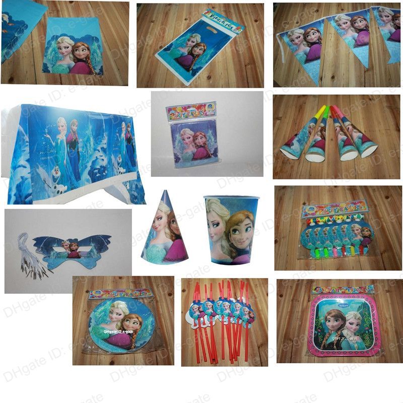 frozen party favors elsa anna theme party supplies girls boy birthday party pack 2014 new luxury - Party Decoration Stores frozen party favors elsa anna theme party supplies girls boy birthday party pack 2014 new luxury - Party Decoration Stores